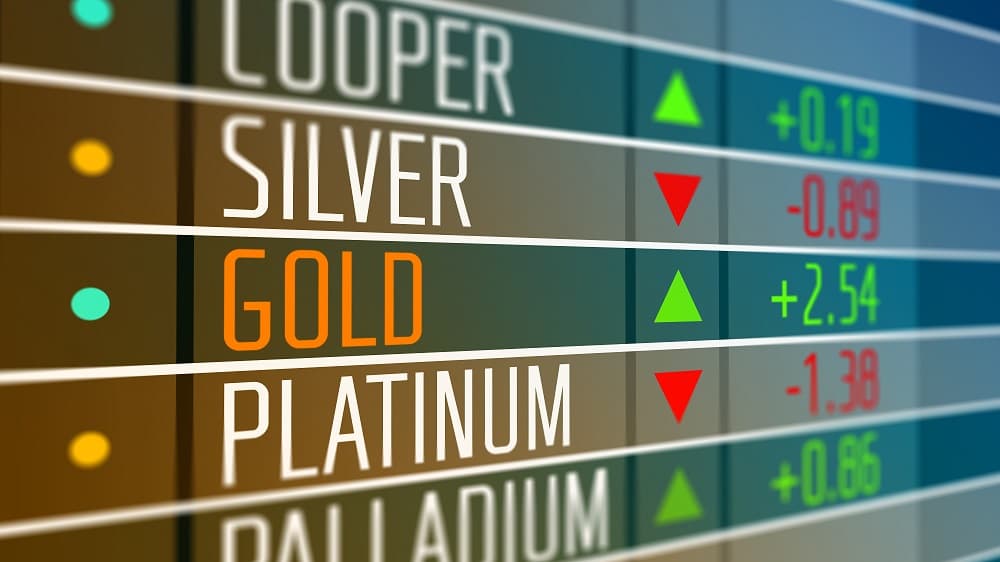 fluctuation du prix en rachat d'or